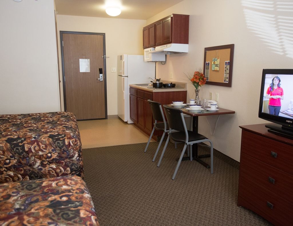 Woodspring Suites Kansas City Liberty Rom bilde